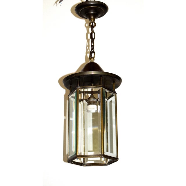 Antique Pendant Light For Sale - Image 3 of 8