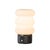 Aloadecor Modern Small Opal Glass Cordless Rechargeable Table Lamp 3-Level Dimmable Led Bedside Lamp For Sale - Image 11 of 11