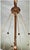 Gemstone 1990s Pasquale Miranda for Feiss, 24” Hollywood Regency Etched Authentic Alabaster Chandelier Seller Offering Free Chairish in Home Delivery For Sale - Image 7 of 12
