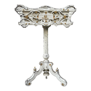19th-C. French Louis XV Style Carved Oak Faux Bois Garden Planter or Jardiniere