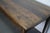 Industrial Antique French Oak Farmhouse Dining Table, Late 19th Century For Sale - Image 3 of 15