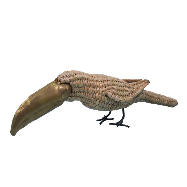 Tan Straight Beak Toucan by Mario Lopez Torres For Sale - Image 8 of 8