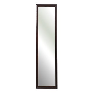 Belgian Art Deco Wooden Mirror with Aged Glass, 1930s For Sale