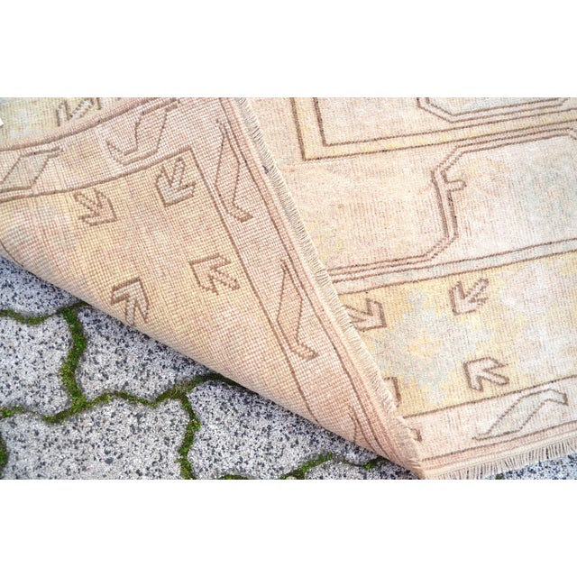 Vintage Mid Century Turkish Rug For Sale - Image 10 of 11
