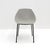 wonderful set of three ‘Coquillage’ chairs by Pierre Guariche for Meurop, Belgium, 1960s, seats made of light gray...