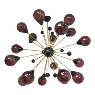 21st Century Murano Nebula Sputnik Chandelier by Fabio LTD For Sale