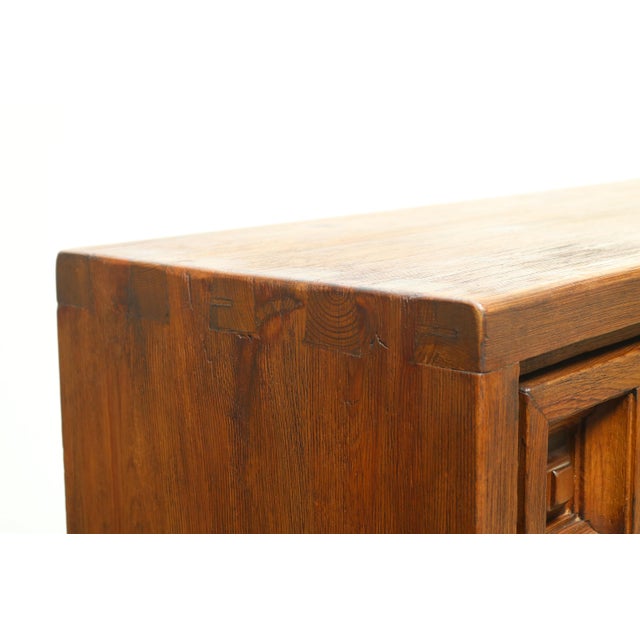 Mid-Century Brutalist Sideboard in Stained Pine by Biosca, Spain, 1960 For Sale - Image 14 of 18