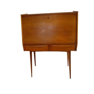 Secretaire by Franz Ehrlich for VEB Deutsche Werkstätten Hellerau, 1950s For Sale