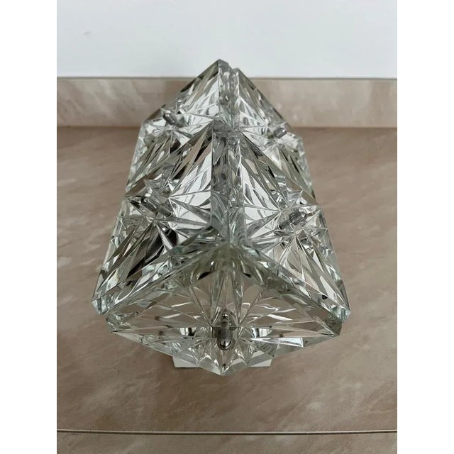 Metal Mid-Century German Wall Lamps in the style of Kalmar, 1970s, Set of 2 For Sale - Image 7 of 8