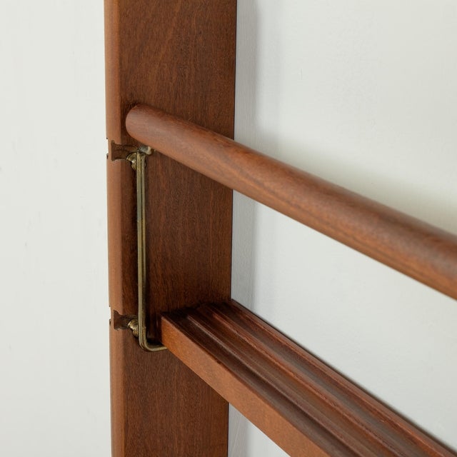 Ergo Free-Standing One Bay Teak Wall Unit by John Texmon, 1960s For Sale - Image 13 of 17