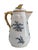 Antique R. Delinières & Cie Limoges Gilt Porcelain Chocolate Pot With Shell Finial For Sale - Image 16 of 17