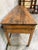 French Country 19th C French Draper’s Table Fruitwood Pine 4 Drawer Primitive 90” For Sale - Image 3 of 14