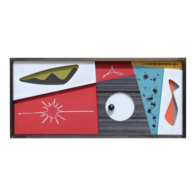Mid Century Modern Art Abstract Wall Sculpture For Sale