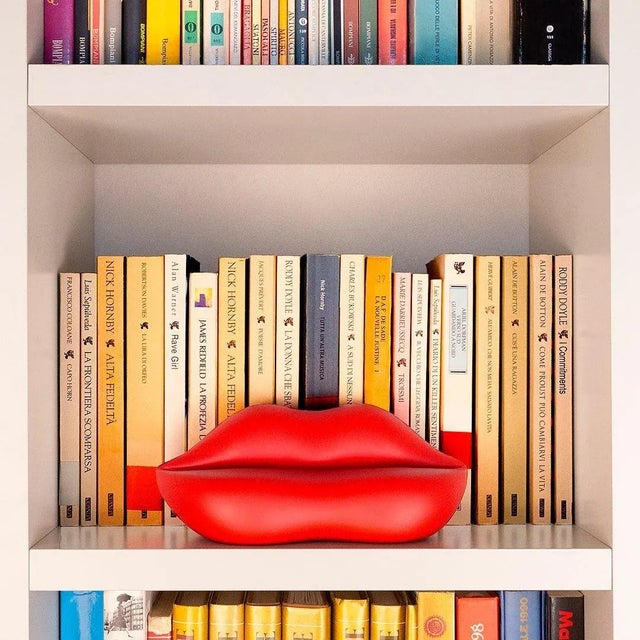 Gufram Guframini Bocca Lips Miniature Sofa Couch 1:8 Object Collectible by Studio 65 Gufram Made in Italy For Sale - Image 9 of 15