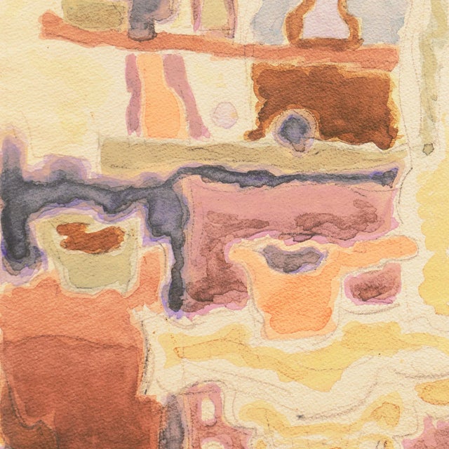 Victor Di Gesu 'Pot Bellied Stove' by Victor Di Gesu, California, Paris, Louvre, Academie Chaumiere, San Francisco Art Association, Los Angeles County Museum of Art For Sale - Image 4 of 10