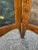 Wood Antique Oak Hand-Painted 3-Panel Screen For Sale - Image 7 of 12