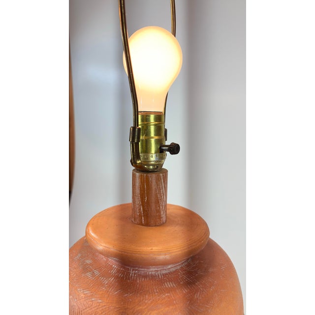 1980's Casual Lamps of California Southwestern Style, Pueblo Village Design For Sale - Image 9 of 12