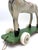 Vintage Wooden Horse on Rolling Board, 1930s For Sale - Image 9 of 15