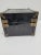 1940s Vintage Small Art Deco Black Metal Storage Box For Sale - Image 5 of 9