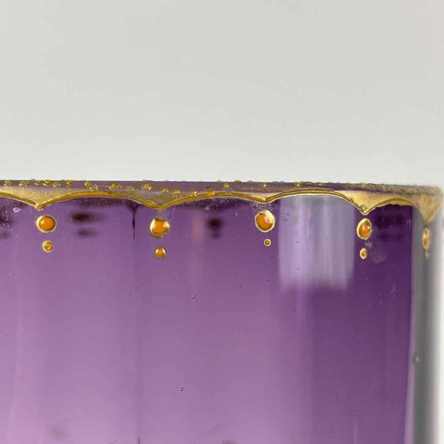 Glass Liberty Vase from Moser, 1920s For Sale - Image 4 of 10