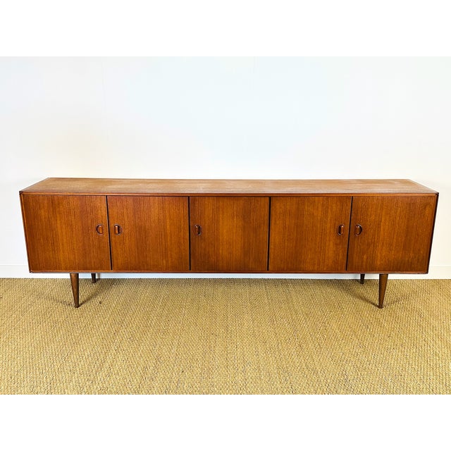 Stunning vintage sideboard produced by fristho in the 1960s, emblematic of mid-century dutch scandinavian design. this...