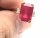 Bochic "Orient" Vintage African Ruby & Diamond Ring Set 18K Yellow Gold & SIlver For Sale - Image 16 of 18