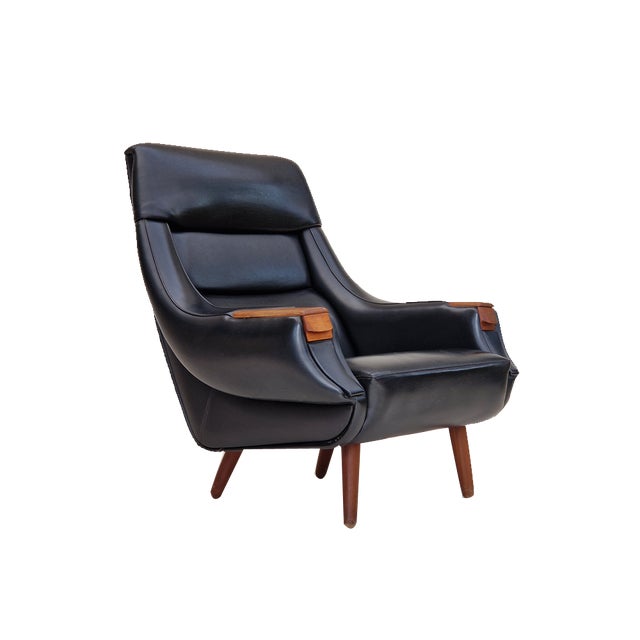 Danish Armchair by Henry Walter Klein for Bramin Møbler, 1970s For Sale