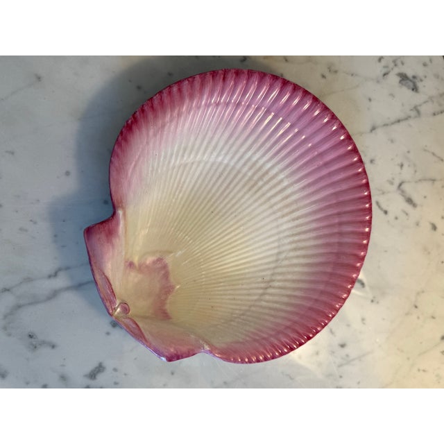 Ceramic Antique 1891 Wedgwood Pink Majolica Nautilus Dessert Service – 8 Pieces For Sale - Image 7 of 11