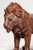 Brown Wonderful Hand Carved Wood Antique Victorian Male Lion Statue Sculpture Home Decor Black Forest Style For Sale - Image 8 of 16