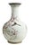 1980s Large Chinoiserie Porcelain Onion Shaped Vase 22.5" H For Sale - Image 5 of 7