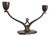 Art Deco Bronze Candelabra from Just Andersen, 1930s For Sale