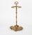1960s Spanish Baroque Curated Brass Fireplace Tools Set With Stand - 3 Pieces For Sale - Image 6 of 10
