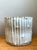 Vintage Faux Bamboo White Ceramic Pot For Sale - Image 12 of 12