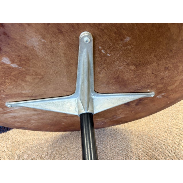 Mid 20th Century 1960s Charles & Ray Eames for Herman Miller White Laminate Aluminum Base Coffee Table For Sale - Image 5 of 11