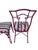 2 Vintage Chinese Chippendale Regency Side Chairs Dining Aluminum Faux Bamboo For Sale - Image 9 of 13