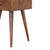 Wood Mini Chestnut Nightstand With Shelf For Sale - Image 7 of 8