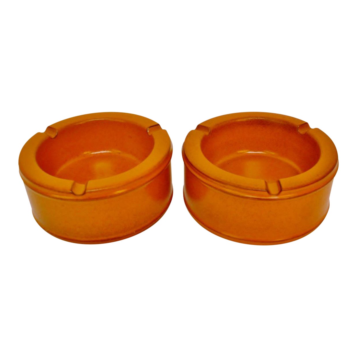 1970s Italian Ceramic Ashtrays a Pair Chairish