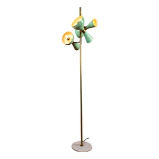 Vintage Floor Lamp in the style of Stilnovo, 1950s For Sale