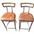 Pair of Vintage Maitland-Smith Campaign Bar Stools Elevate your home bar or kitchen island with this stunning pair of...