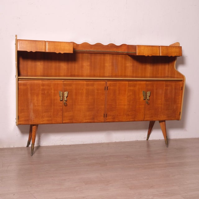 Italian Wooden Sideboard, 1960s For Sale - Image 14 of 18