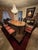 1970s Century Furniture Raymond Sobota Signature Chin Hua Dining Room Table With Table Surface in Impeccable Condition With 8 Chairs For Sale - Image 5 of 14