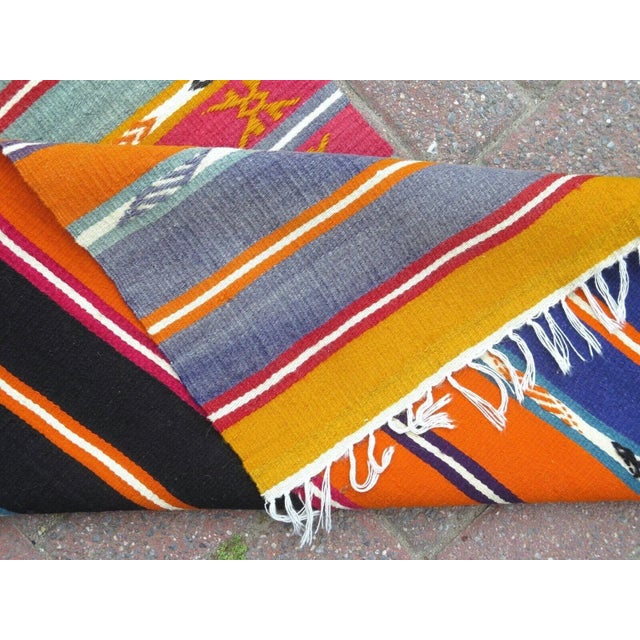 1960s Vintage Turkish Handknotted Runner Rug - 23"x99" For Sale - Image 11 of 12