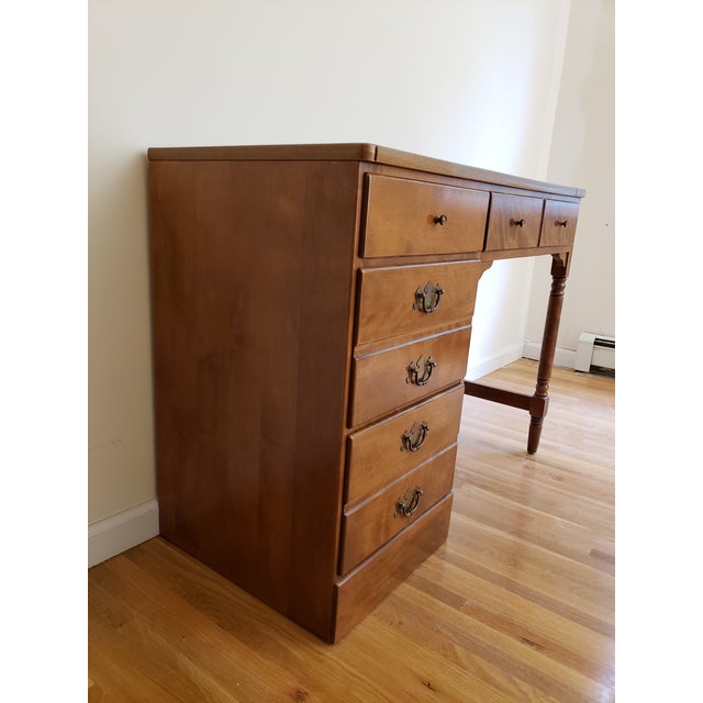 Vintage Ethan Allen Heirloom Collection Maple Desk Chairish