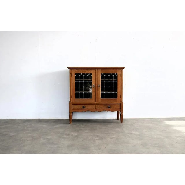 Brown Danish Brutalist Sideboard, 1960s For Sale - Image 8 of 8
