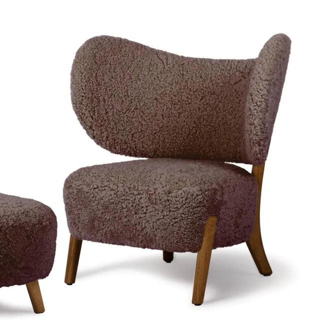 Not Yet Made - Made To Order Set of TMBO Lounge Chair and Pouf by Mazo Design For Sale - Image 5 of 6