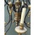 Late 20th Century Vintage Gilt Wood and Metal Twelve-Light Chandelier For Sale - Image 5 of 12