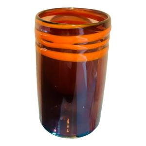 Murano Vase Hand Blown Art Glass 1970s Mid Century Modern