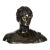 Rare Italian Antique Grand Tour Bronze Sculpture Bust of So-Called Sappho For Sale