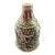 Vintage Turkish Hand-Painted Ceramic Vase For Sale
