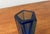 Vintage Blue Art Glass Block Vase, 1970s For Sale - Image 10 of 18